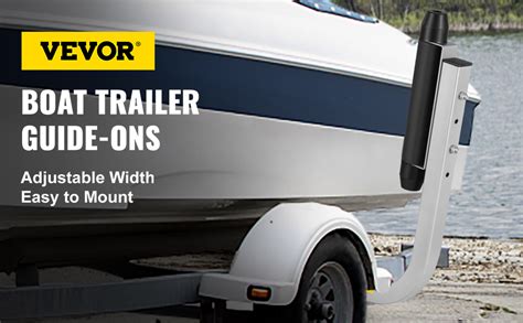 Vevor Boat Trailer Guide Ons Pcs Heavy Duty Roller Guide On System