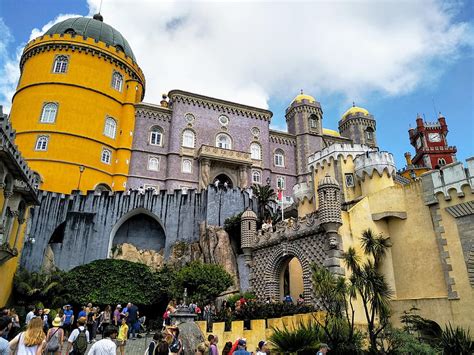 Pal Cio Nacional Da Pena Sintra Portugal Travel Pena Palace Hd