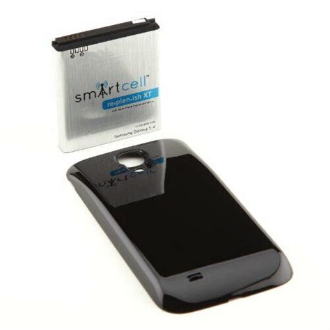 Smart Cell 5200mAh Extended Battery For Galaxy S 4 IV I9500 NFC Black