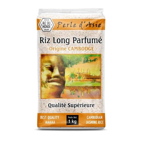 Achetez Le Produit Riz Parfumé Cambodge Perle Dasie 1 Kg Riz Du Monde