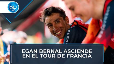 Egan Bernal Asciende En El Tour De Francia Youtube