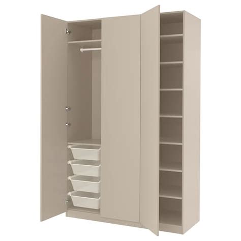 Pax Forsand Wardrobe Beigebeige 59x2358x9318 Ikea