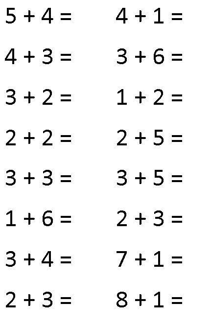 Find the sum of numbers. | Atividades de alfabetização, Exercícios de ...