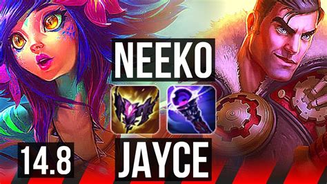 Neeko Vs Jayce Top Rank 6 Neeko 7 1 6 6 Solo Kills 1100 Games