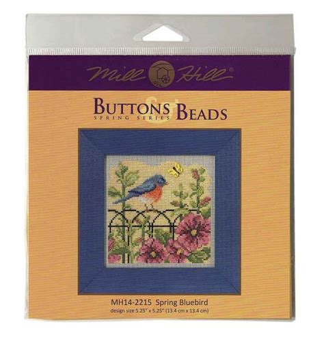 Spring Bluebird Cross Stitch Kit