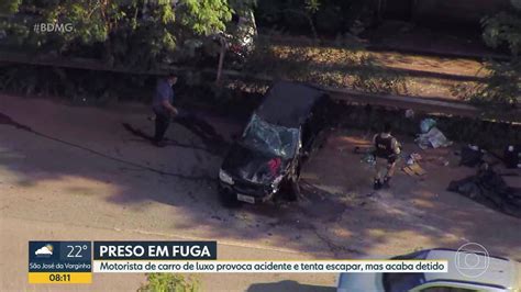 Motorista De Carro De Luxo Provoca Acidente E Tenta Escapar Mas Acaba