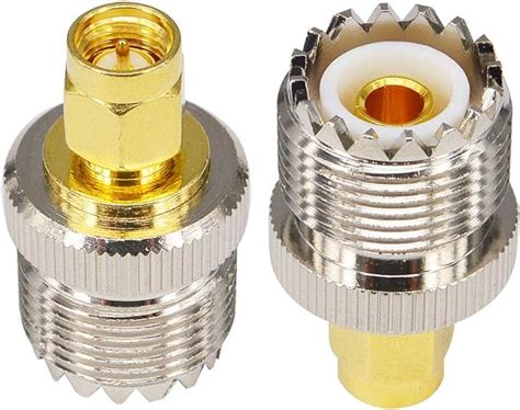 YOTENKO SMA Macho para SO239 UHF Fêmea RF Adaptador coaxial SO 239 UHF