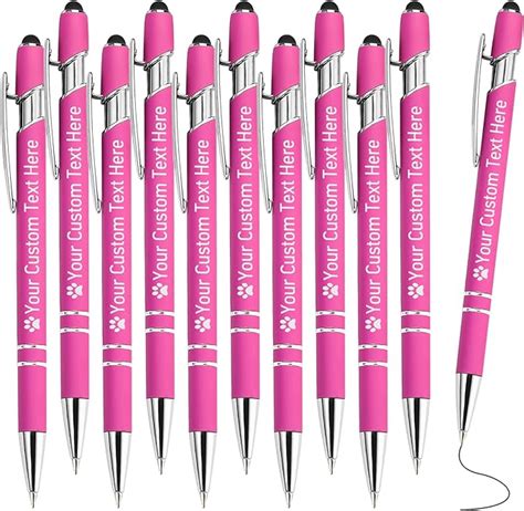 Amazon Streadve Personalized Custom Pens With Name Engraved Logo