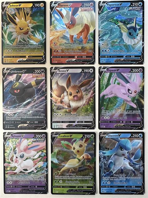 Pokemon Tcg Eevee Evolutions Premium Collection Promo Holo Vcards