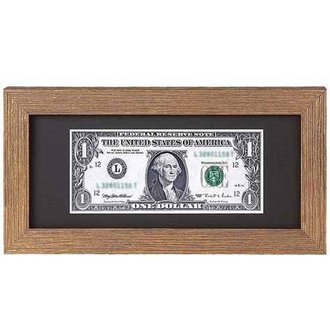 Buy Space Art Decogold Textured Dollar Billlicense Holder Frame In