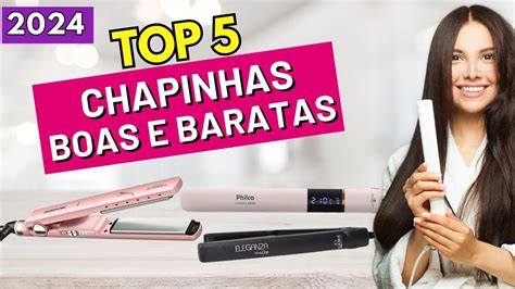 5 Melhores chapinhas custo benefício Melhores pranchas de cabelo