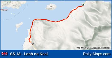 Ss Loch Na Keal Stage Map Tour Of Mull Rally Maps