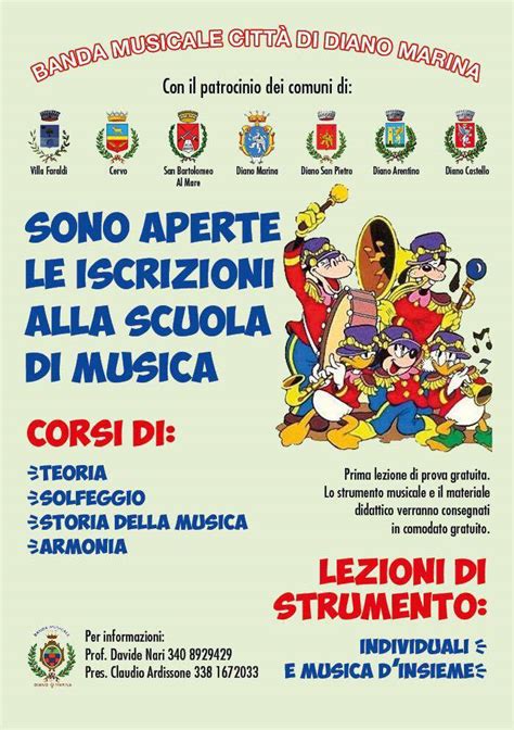 Aperte Le Iscrizioni Alla Scuola Di Musica Della Banda Musicale Della