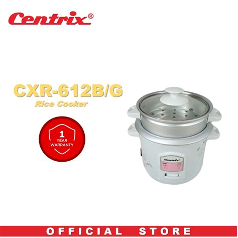 Centrix Rice Cooker Cxr 612bg Shopee Philippines