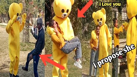 Cute Girls Prank On Teddy Bear Dance 😂 Teddy Bear Funny Video Teddy