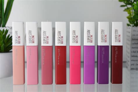 Maybelline Super Stay Matte Ink Liquid Lipstick - review Maybelline ...