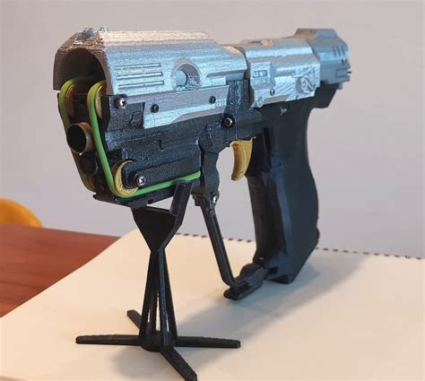 Halo Magnum Blaster: Full 3D Printed Nerf Toy Pistol - Etsy UK