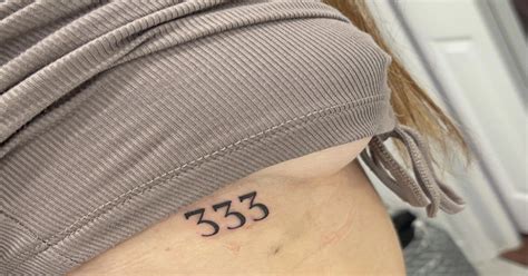 333 Tattoo Meaning Uncovering Its Mystery Symbolism 2023