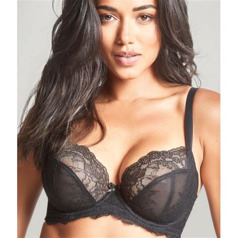 Soutien Gorge Plongeant Noir Corbeilles Et Balconnet 3 SUISSES