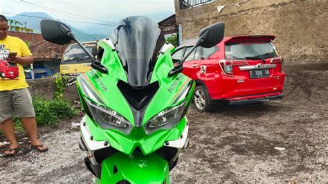 Kawasaki Ninja Mono XL Modif Zx 25r Supr Ganteng Haes YouTube