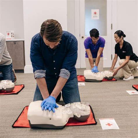 Cpr Training With Red Cross Red Cross Cpr Training First Aid