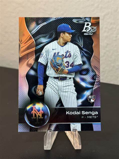 Bowman Platinum Kodai Senga Rookie Card Rc New York Mets