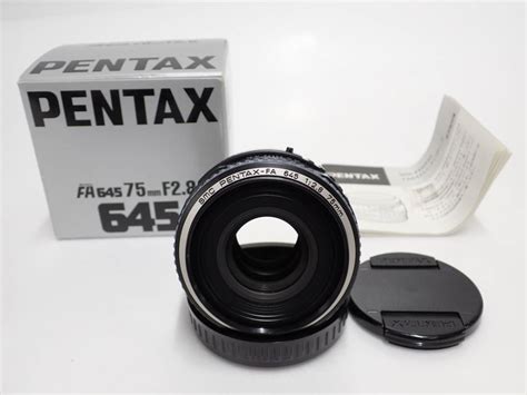 【傷や汚れあり】送料無料 【 Pentax Smc Pentax Fa 645 75mm F28 】 ペンタックス 645n