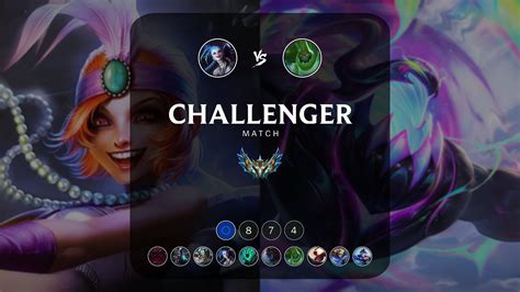 EUW Challenger Match 874 Super Jinx Vs Super Zac YouTube