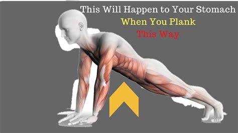 This Will Happen To Your Stomach When You Plank This Way How To Do