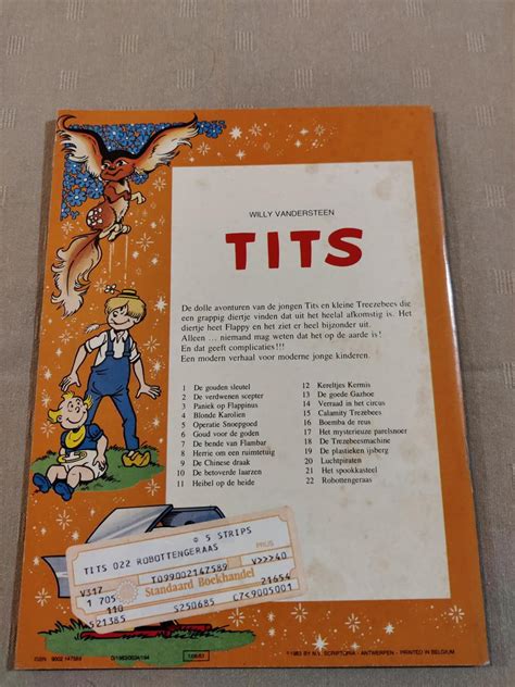 Tits Robottengeraas 1983 1ste Druk Mijn Bobbedoes