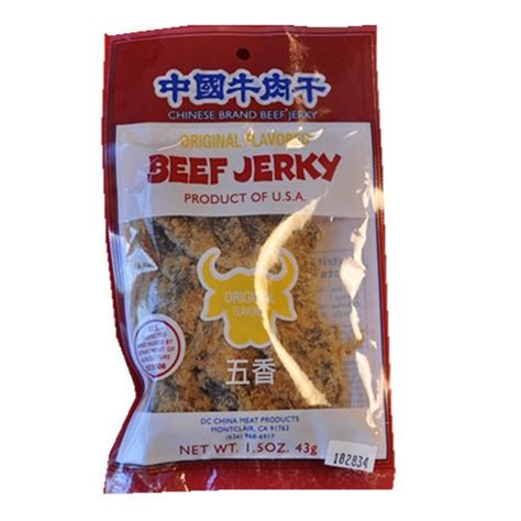 Chinese Brand Five Spice Flavor Beef Jerky 43g Usda Certified