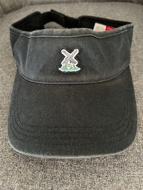 American Needle Windmill Visor Rare Hat 1990s Gem