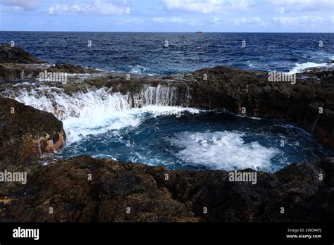 Bufadero De La Garita In Telde Gran Canaria Stock Photo Alamy