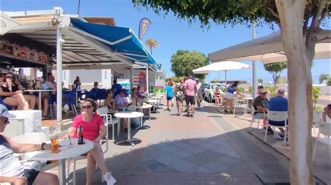 794 PUERTO DEL CARMEN LANZAROTE SPAIN UPDATE BEAUTIFUL LUNCH WALK