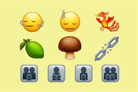 Ios To Add New Emoji Including A Shaking Head Brown Mushroom A