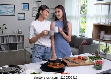 Lesbian Cooking Images Stock Photos Vectors Shutterstock