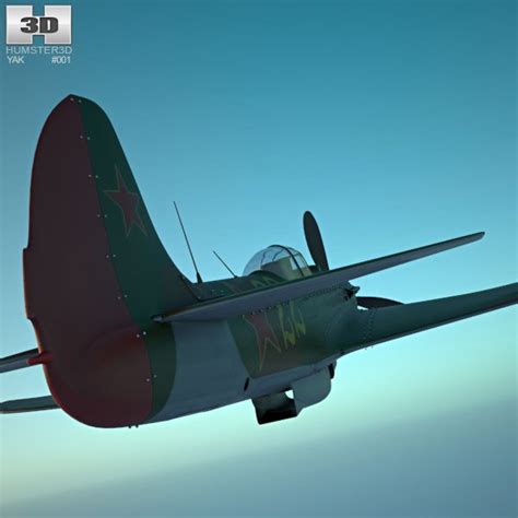 Jakowlew Jak-9 3D-Modell $199 - .3ds .c4d .fbx .lwo .ma .obj .max ...