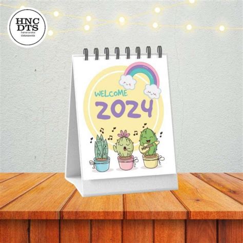 Jual Kalender Kalender Meja Kalender Meja Mini Aesthetic