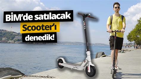 BİM de satılacak scooter Volta VT1 inceleme ShiftDelete Net