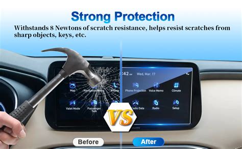 Amazon Coleya Santa Fe Screen Protector For Hyundai