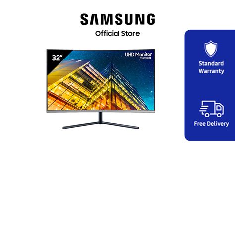 Samsung 32 Uhd Curved Monitor 1 Billion Colors Ur59c Bezeless Pbp Lu32r590cwexxs