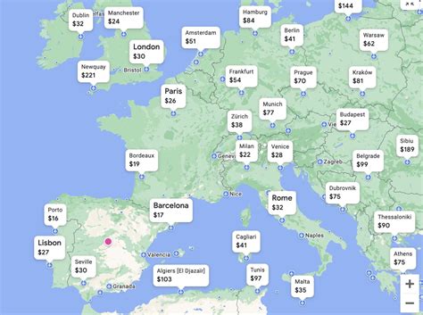 The Cheapest Cities In Europe To Fly To In