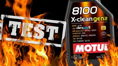 Motul 8100 X Clean Gen2 5W40 Który olej silnikowy jest najlepszy YouTube