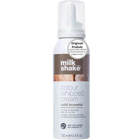 Milk Shake Colour Whipped Cream Ml Cold Brunette