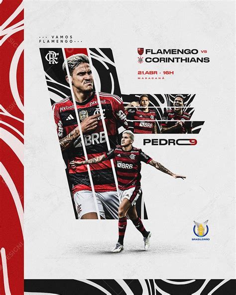 Flyer Flamengo Vs Corinthians Social Media Psd Edit Vel Zip Projeto