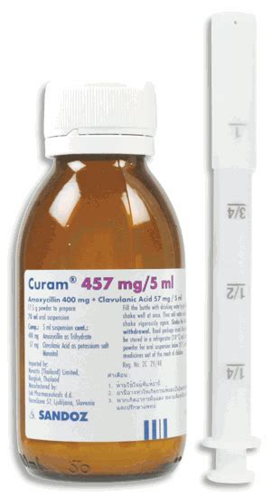 Curam Curam Solutab Dosage Drug Information MIMS Thailand