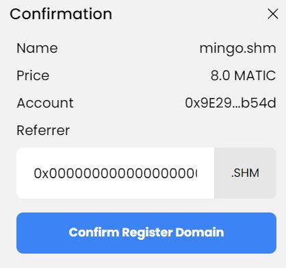 Mingo Airdrop On Twitter Pay Matic To Register Your Domain