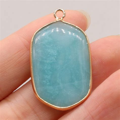 Pendentif Pierre Naturelle Amazonite O Karma