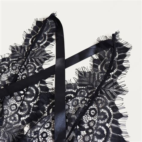 Sexy Babydoll Backless Pajamas Teen Nightdress Lace Bow See Through Hot Intimate Lingerie