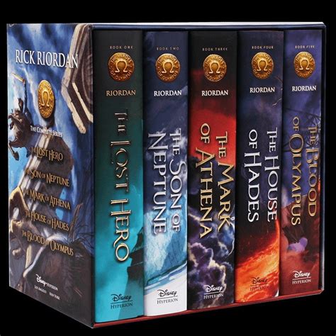 The Heroes Of Olympus Hardcover Boxed Set Books Shopee Malaysia